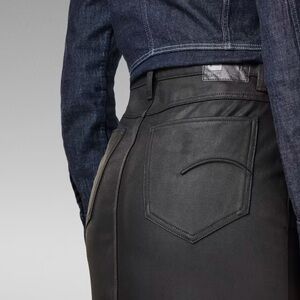 G-Star Raw Black Button-Down Skirt